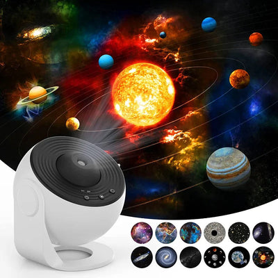 Fenzor™ Galaxy Sky Projector Lamp – LED Star Night Light with Nebula Effect