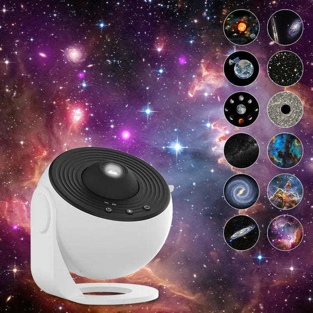 Fenzor™ Galaxy Sky Projector Lamp – LED Star Night Light with Nebula Effect